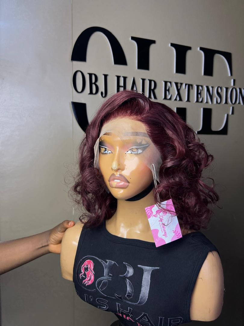 Short bounce  13by 4 wig